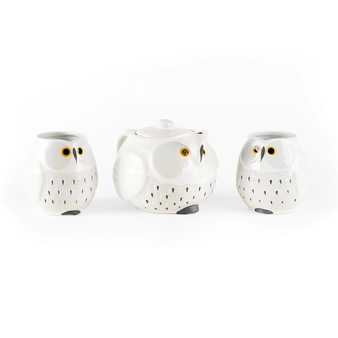 Owl's Brew Ceramic Tea Set - Image 3