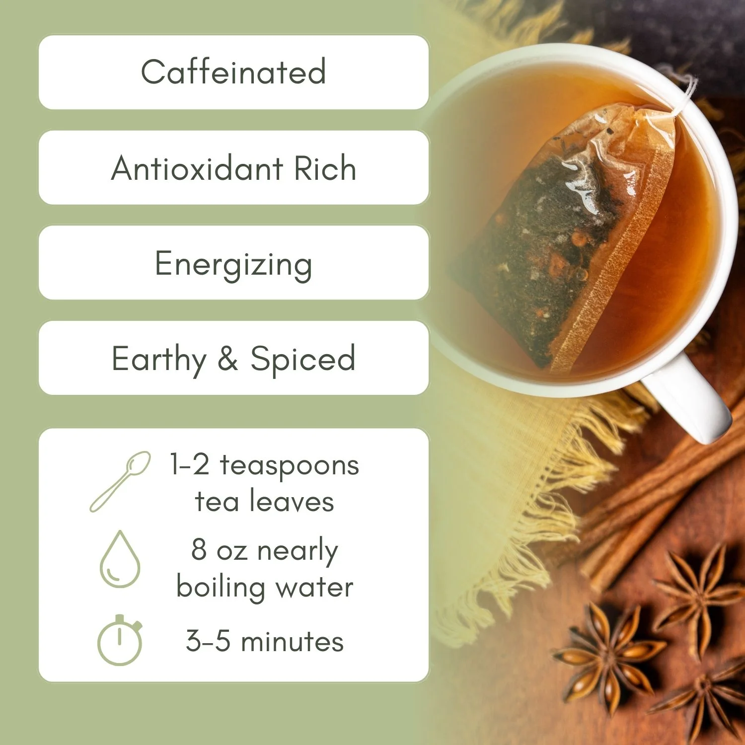 Organic Chai Pu-Erh - Image 2