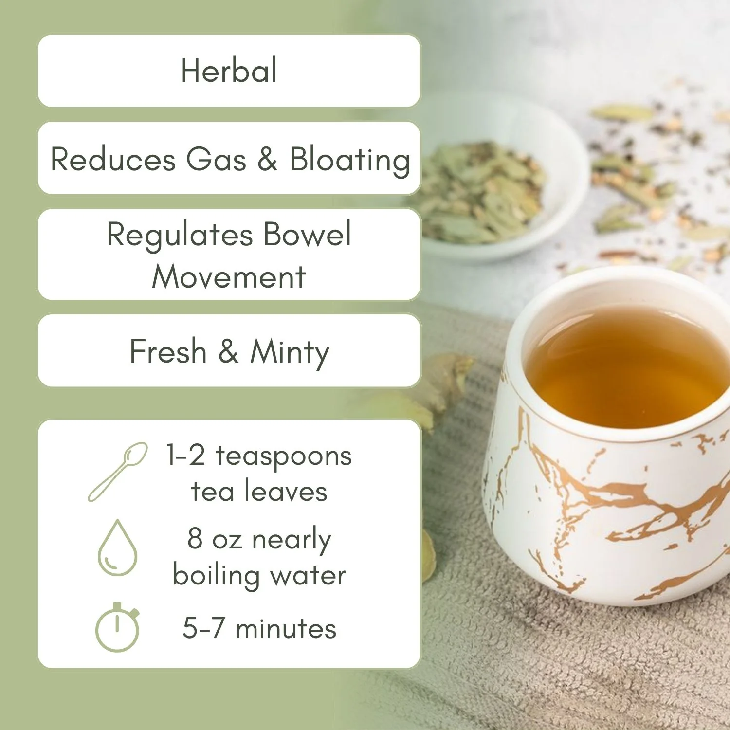 Organic Constipation Relief Tea - Image 2