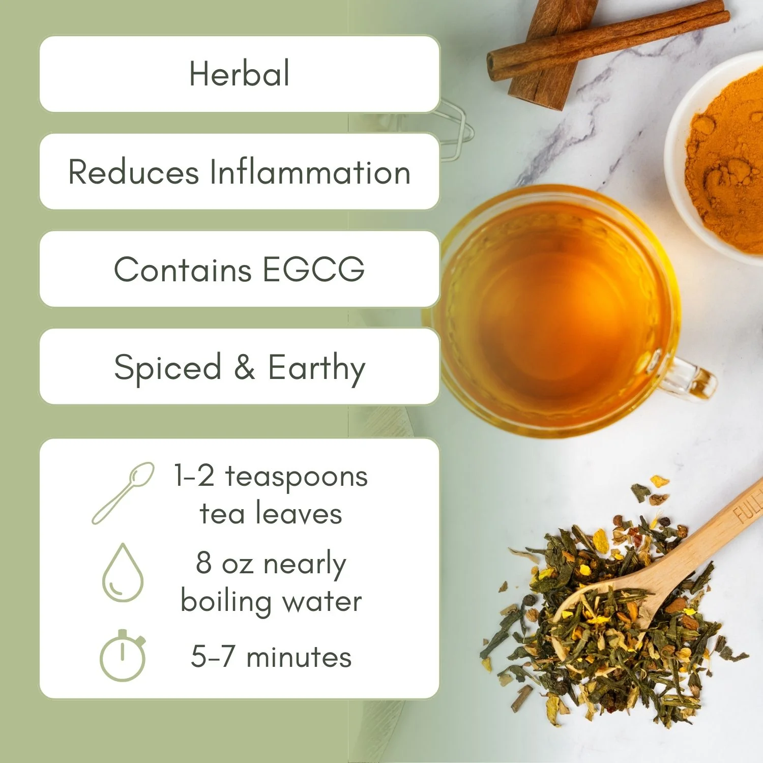 Organic Decaf Anti-Inflammatory Tea - Image 2