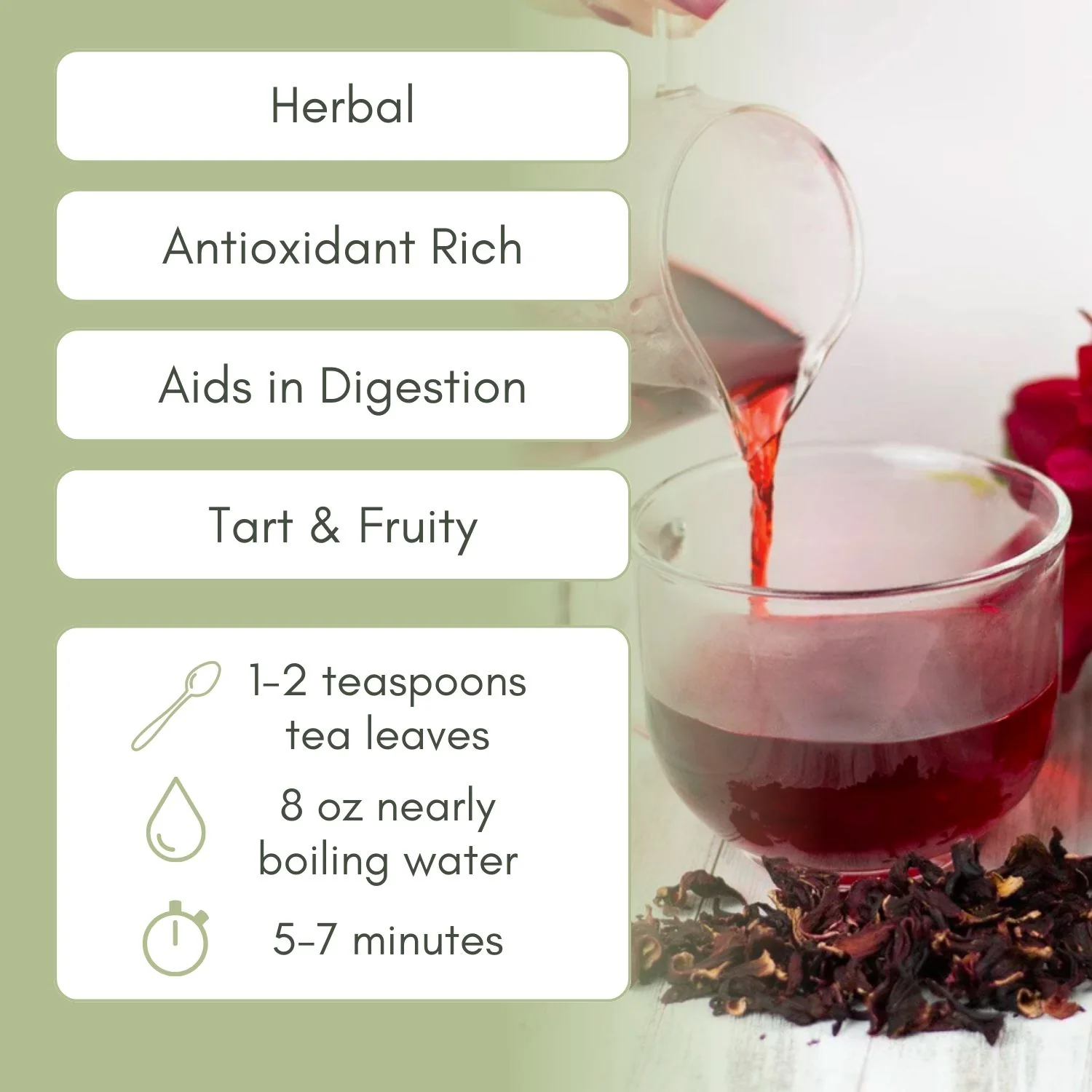 Organic Hibiscus Tea - Image 2