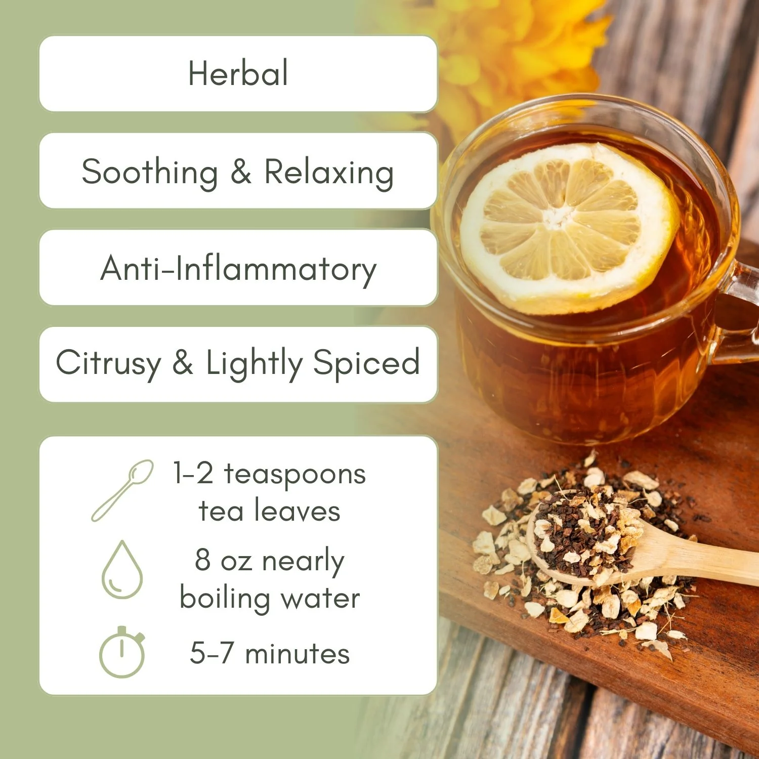 Organic Honey Lemon Ginger - Image 2