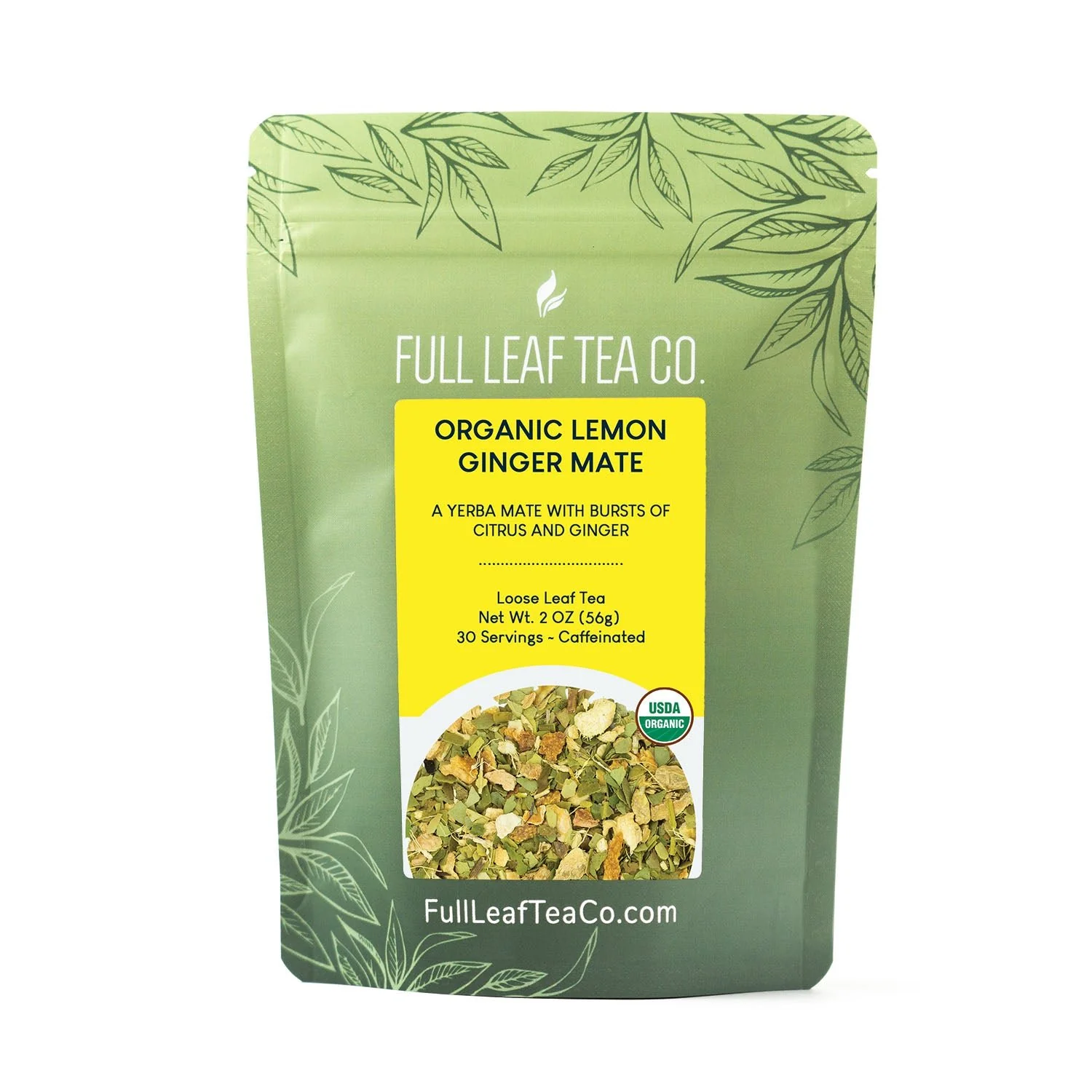 Organic Lemon Ginger Mate - Image 4