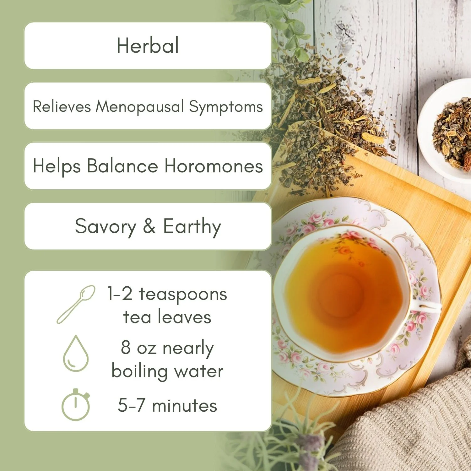 Organic Menopause Relief Tea - Image 2