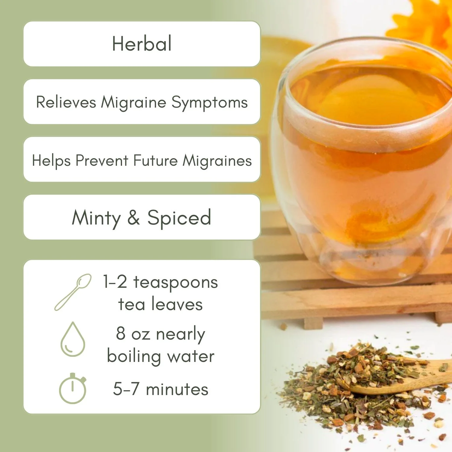 Organic Migraine Relief Tea - Image 2