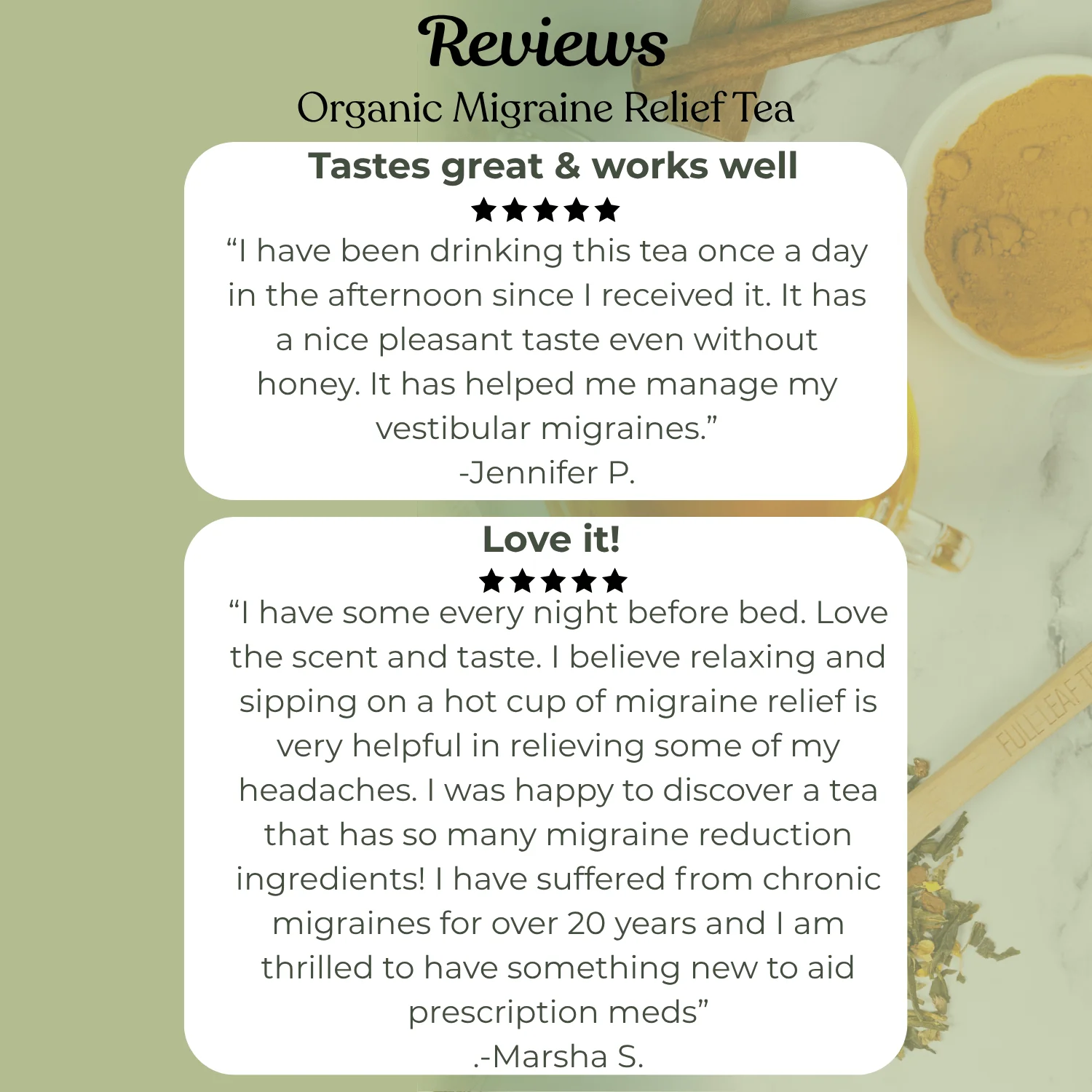 Organic Migraine Relief Tea - Image 4