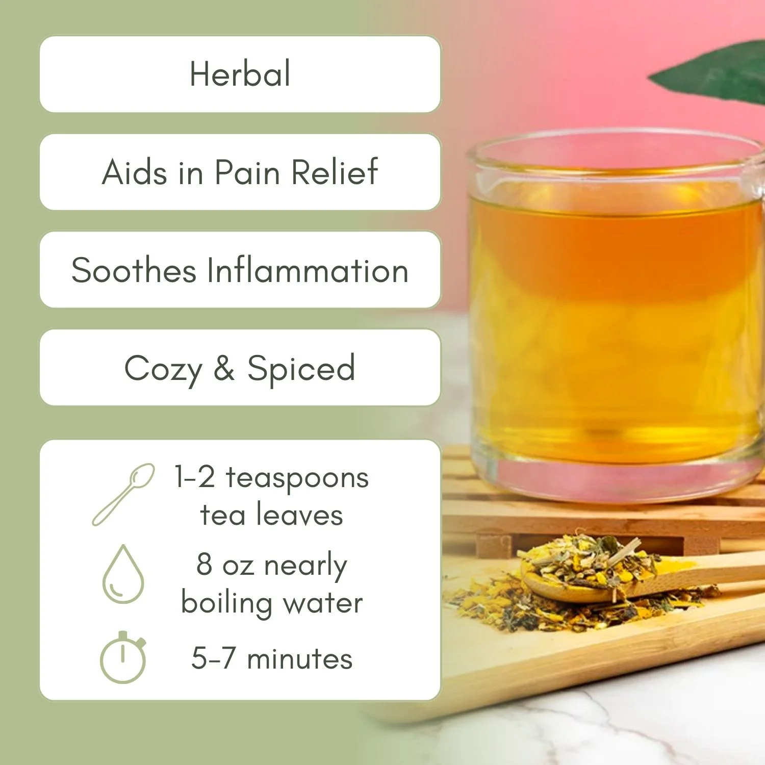 Organic Pain Relief Tea - Image 2