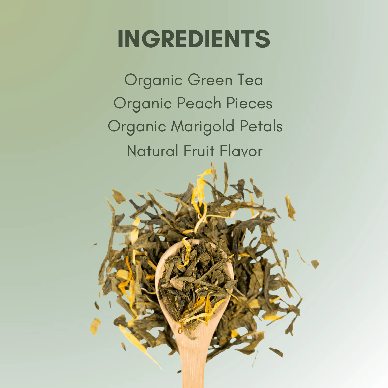Organic Peach Green Tea - Image 3